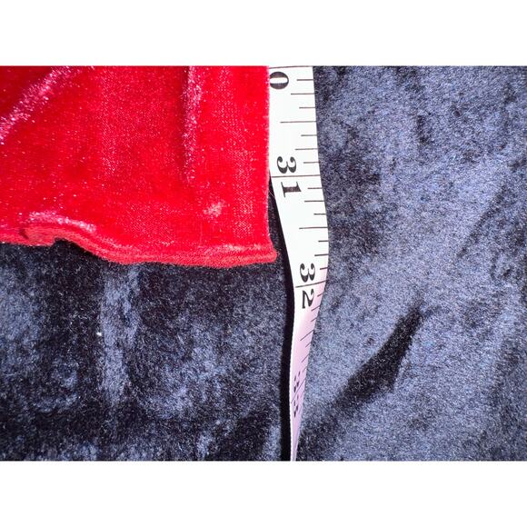 NWT OUT FROM UNDER RED VELVET FLARE PANTS LEGGINGS YOGA SLEEP S URBAN OUTFITTERS - Picture 10 of 11